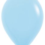Шарики с гелием 12″ (30 cm) Светло-голубой (140) Sempertex (Колумбия)