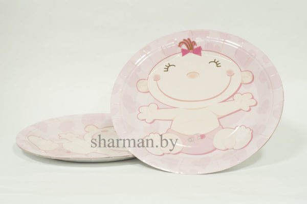 тарелка роз