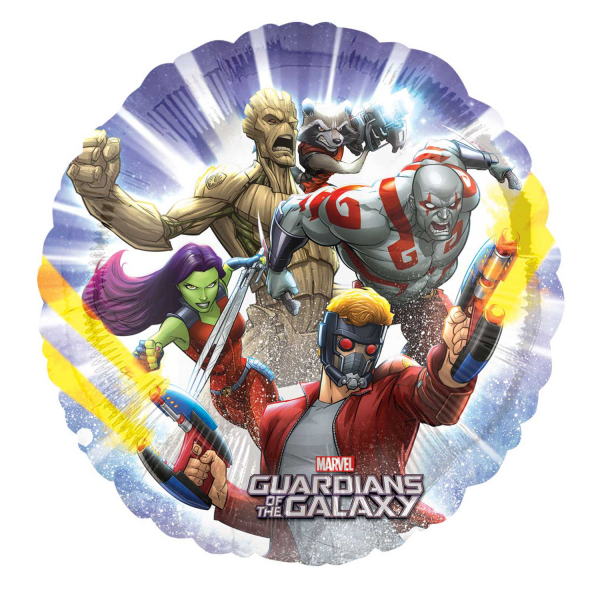 Шар с гелием (18″/46 см), Круг, Стражи галактики