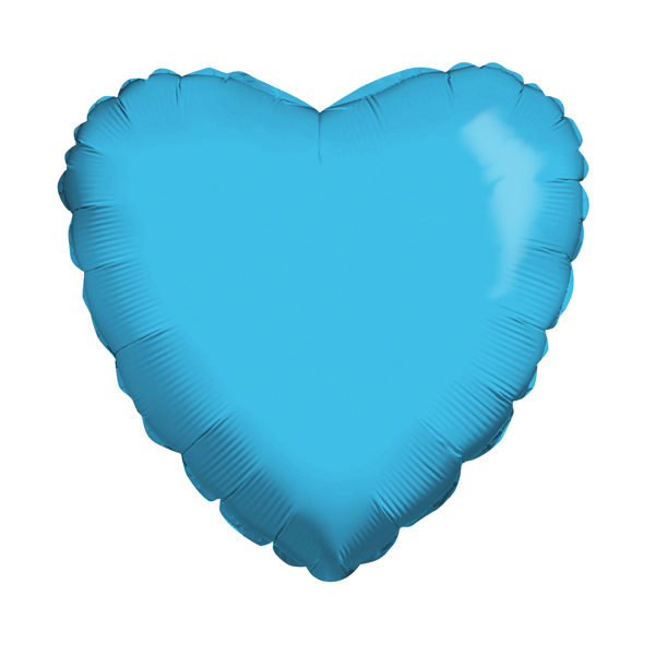 Сердце METALLIC BLUE