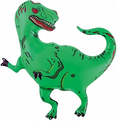 Шар с гелием (37»/94 см) Фигура, Динозавр Тиранозавр