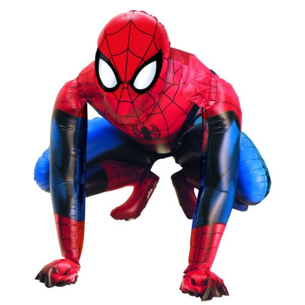 Ходячая фигура (44″/ 111см) Человек паук, наполнена гелием